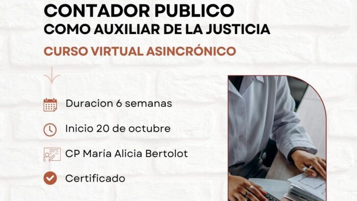 Desempeño del Contador Público como auxiliar de la justicia